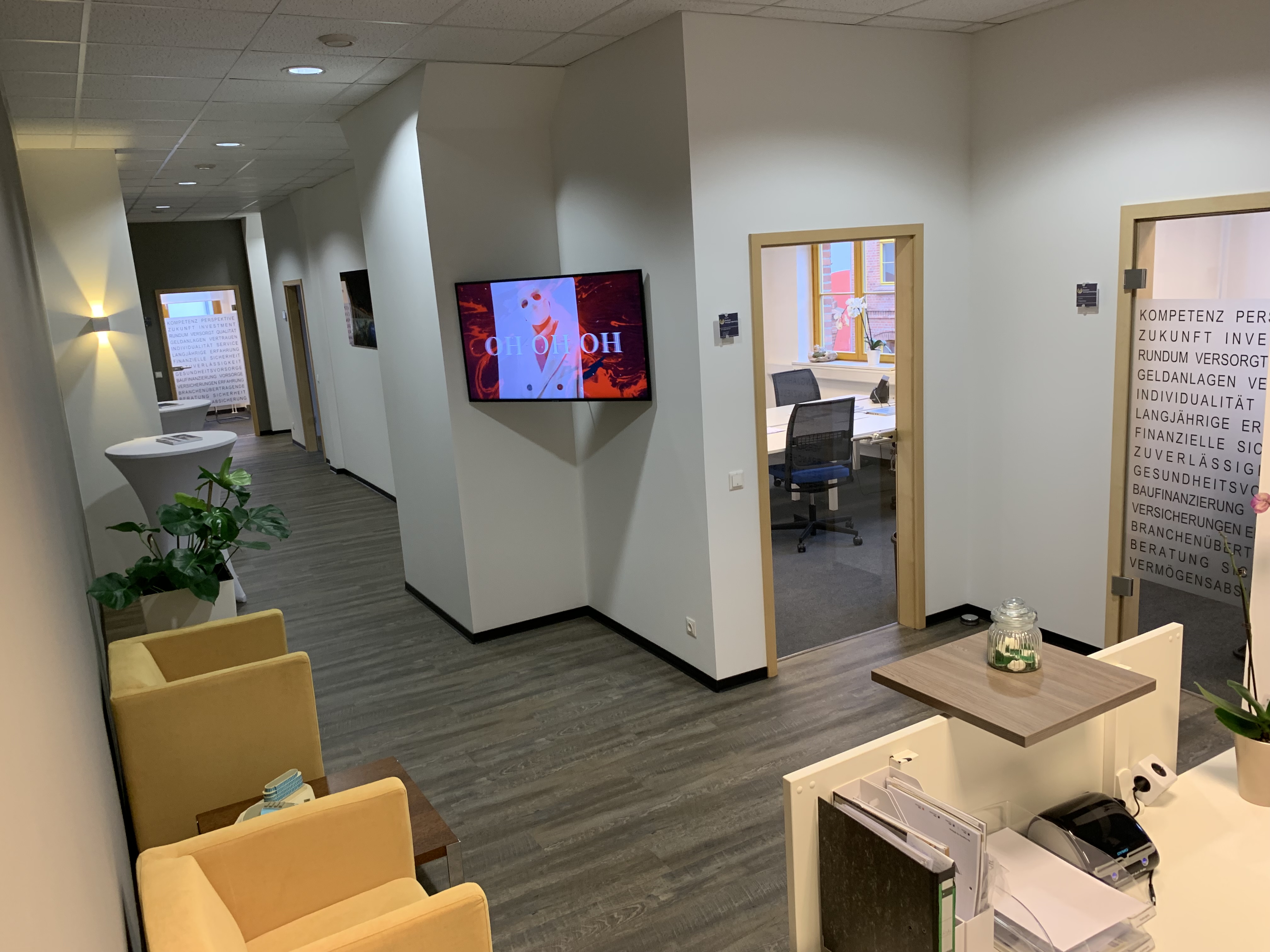 Unser modernes Büro